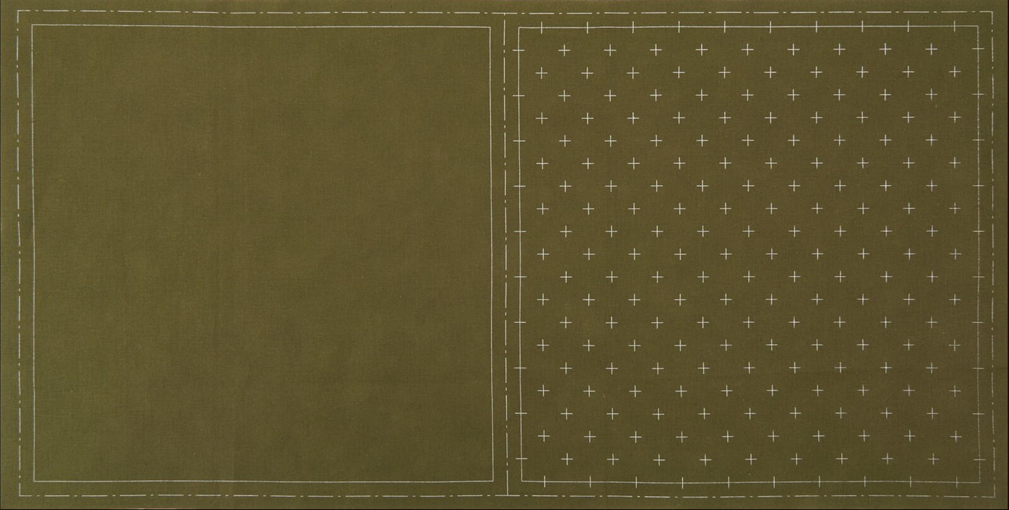 Sashiko Pattern Panel