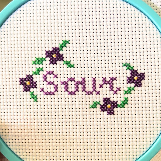 Cross Stitch with String Theory - Thursday, 7/11