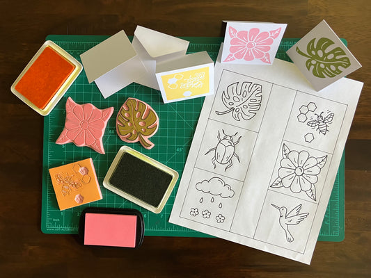 Intro to Block Printing: Mini Greeting Cards - 10/12