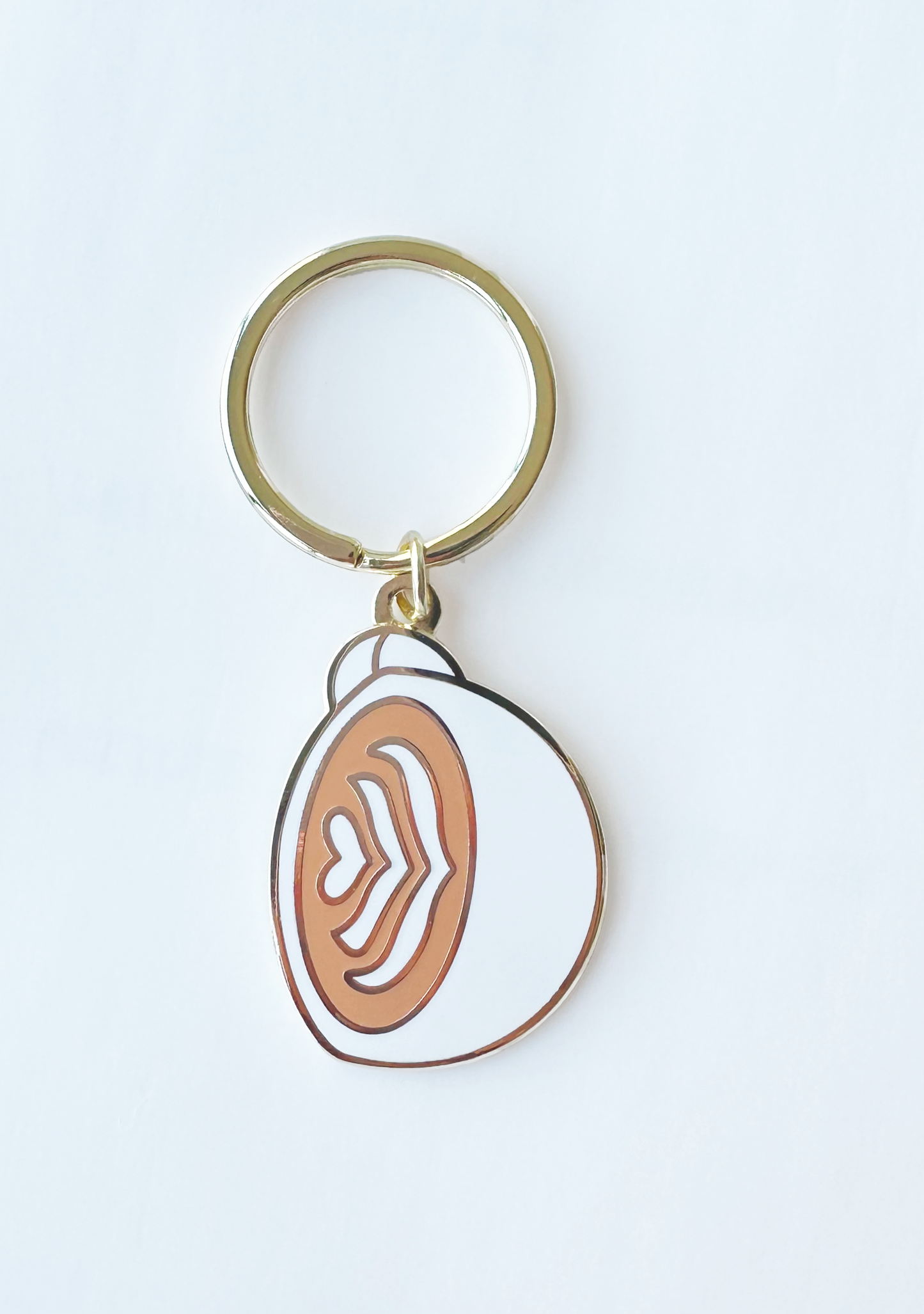 Latte Keychain