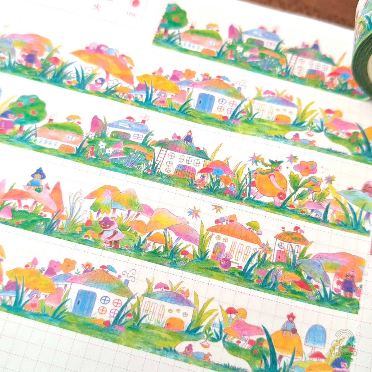 Mushroom Grove - Washi Tape