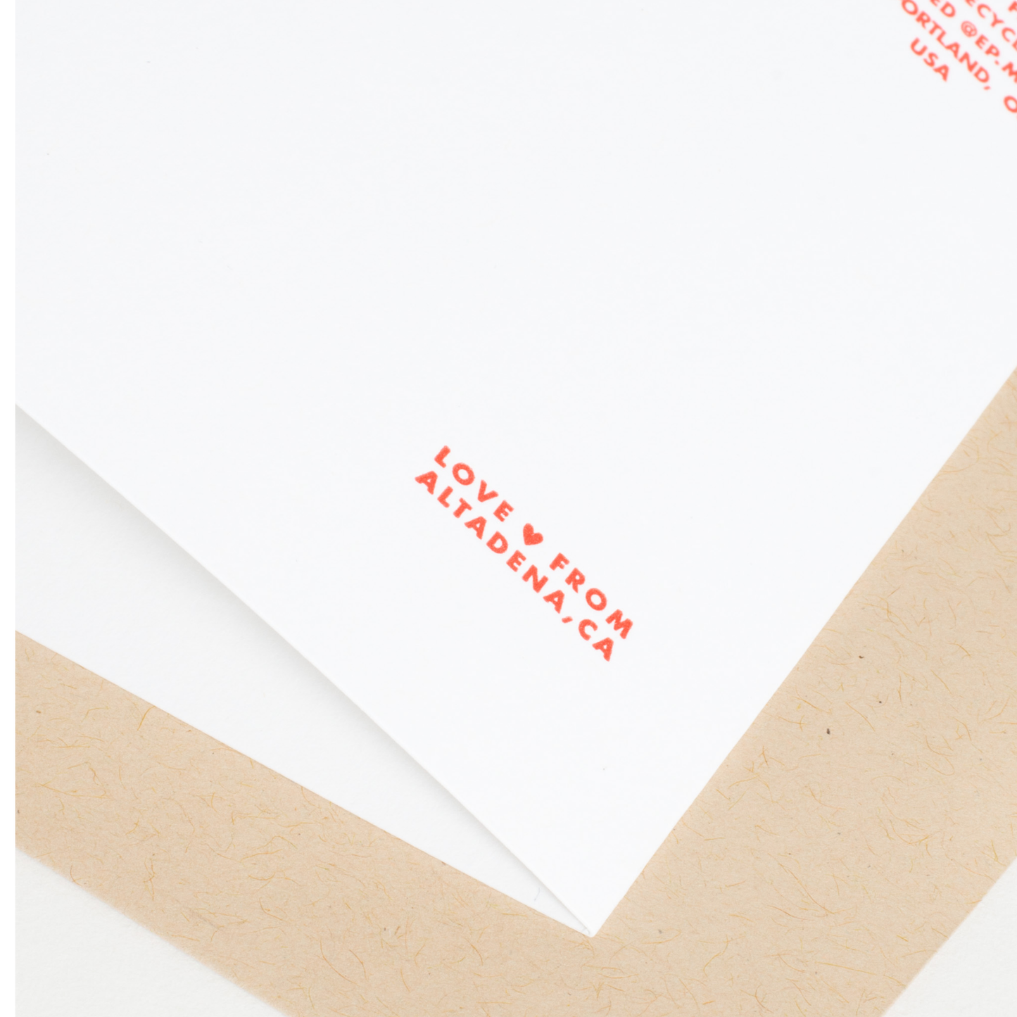 Birthday Fox Letterpress Greeting Card by Fugu Fugu