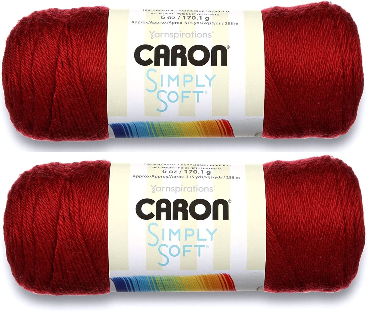 Caron Simply Soft - Autumn Red