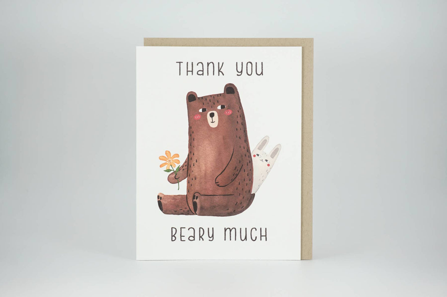 Thank You Beary Much Greeting Card