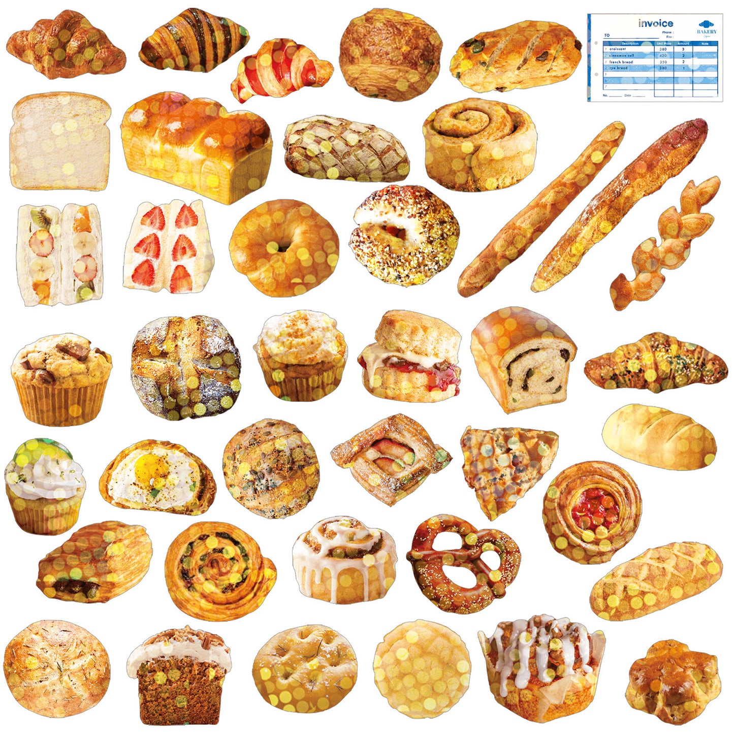 Mini Sticker Box: Bakery