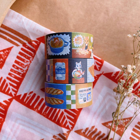 Cat Bakery Washi Tape