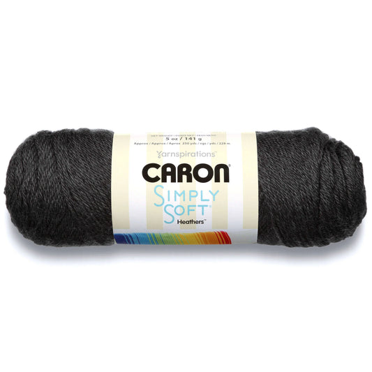 Caron Simply Soft - Charcoal Heather