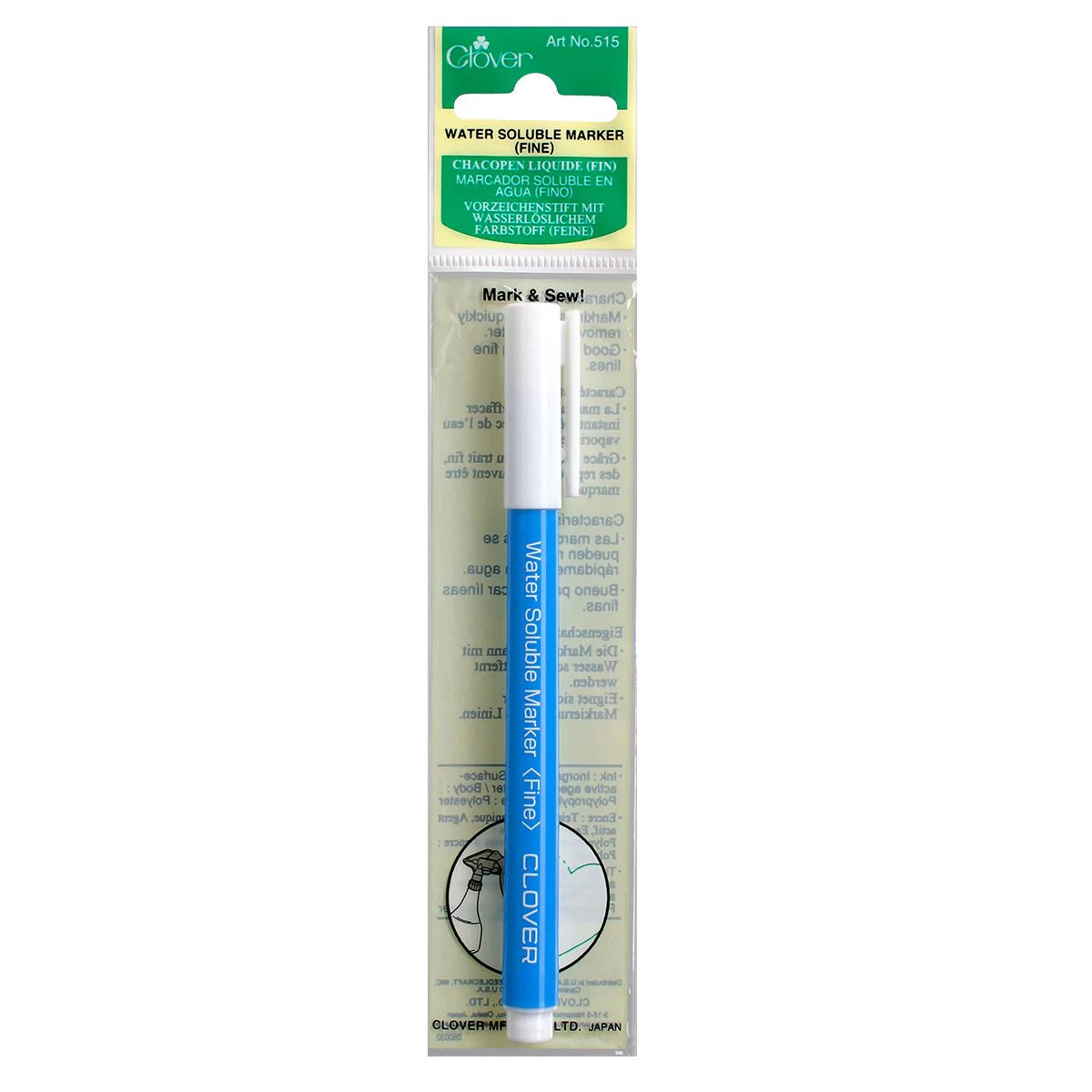 Clover Water Erasable Marker