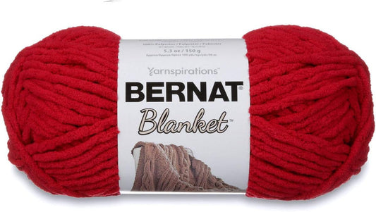 Bernat Blanket Superbulky, 5.3 oz - Cranberry
