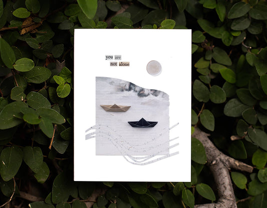 You Are Not Alone | Thinking of You Comfort Collage Card