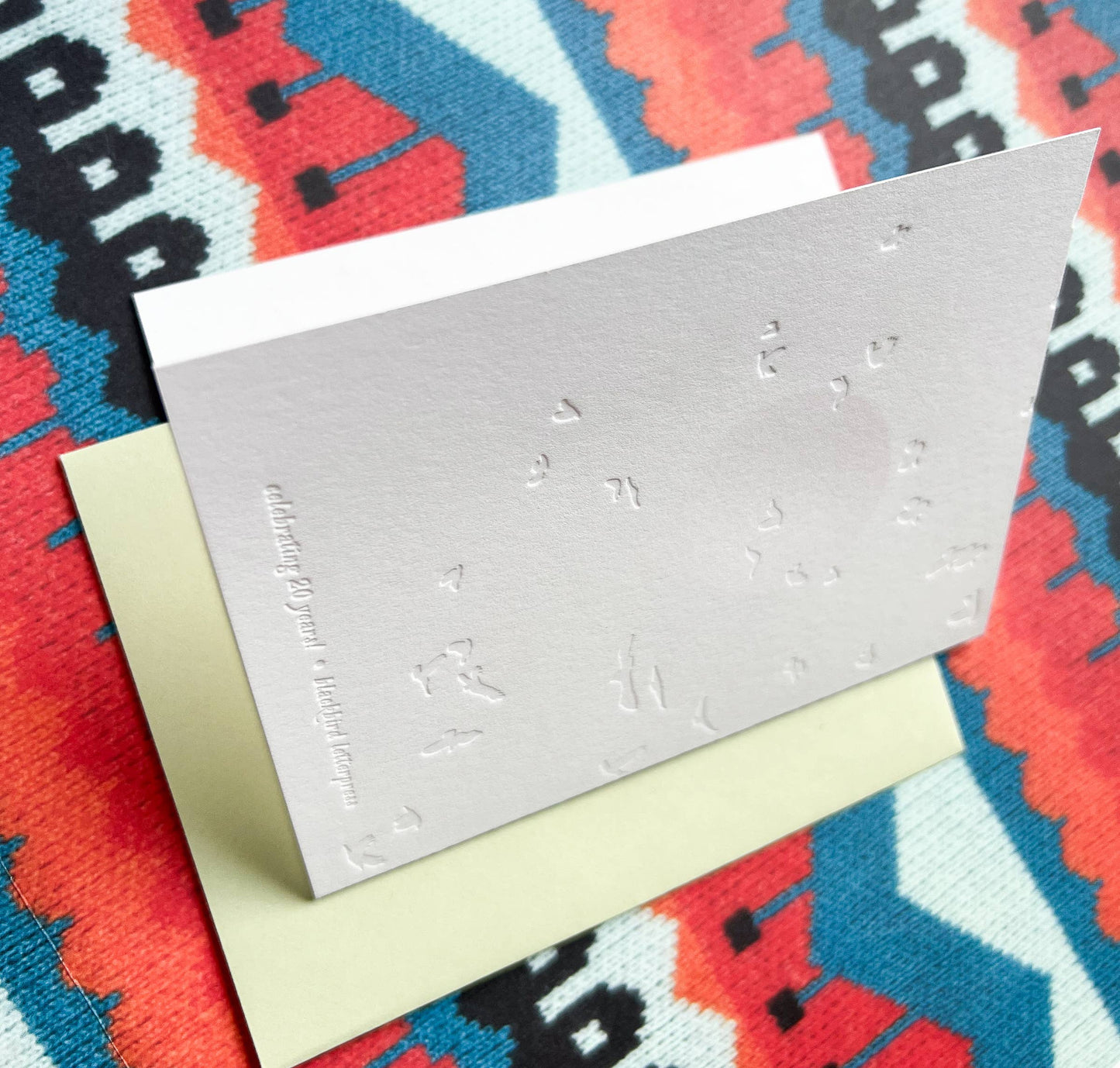 Peace on earth birds card