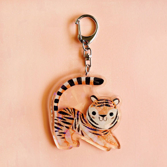 Lil Tiger Keychain Charm