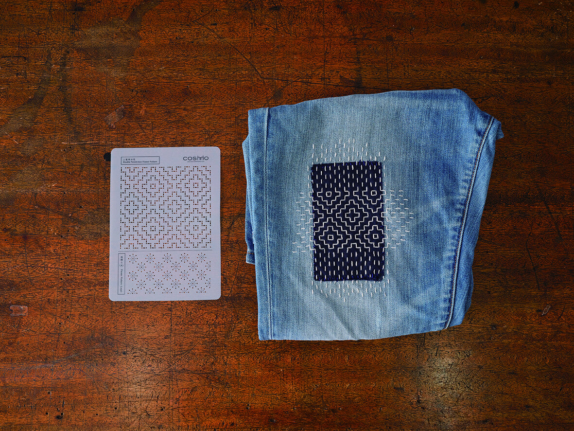Sashiko Patterns Template