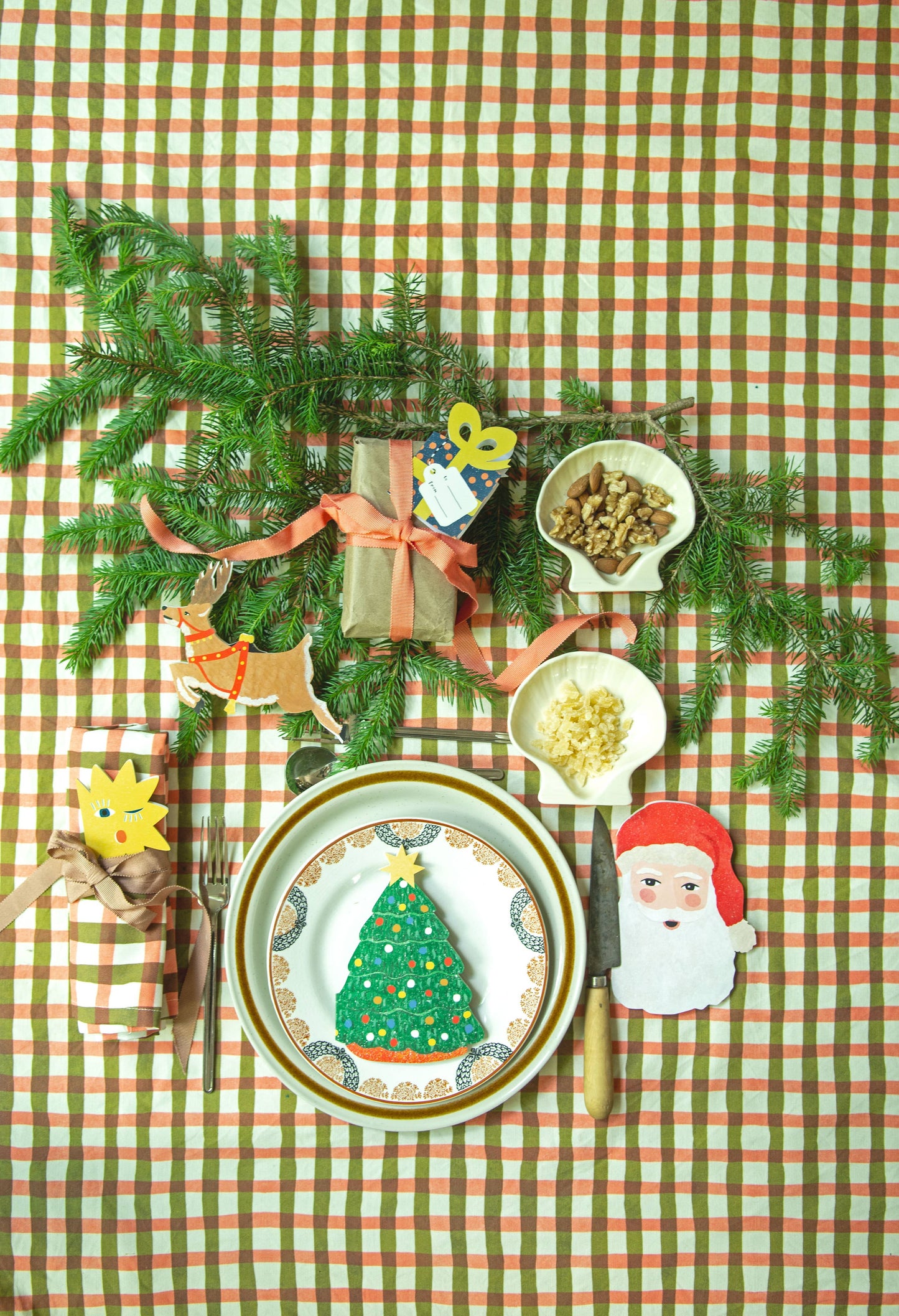 Tree Christmas Collection - Die Cut Card