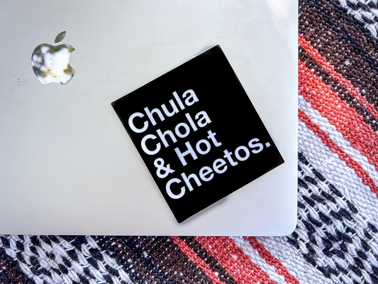 Chula Chola & Hot Cheetos Sticker