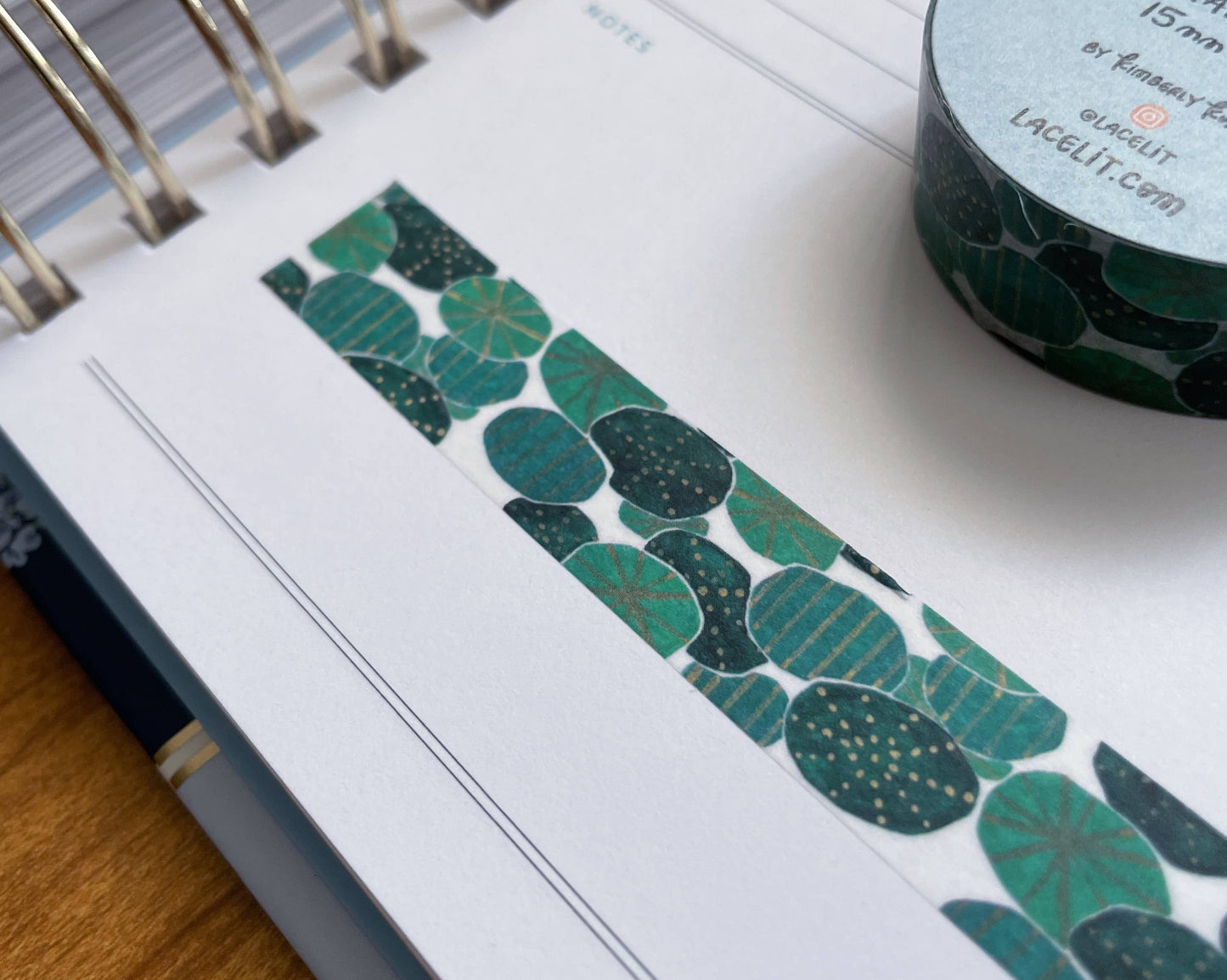 Floating Lily Pads | Washi Tape Roll