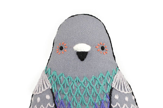 Pigeon - Embroidery Kit