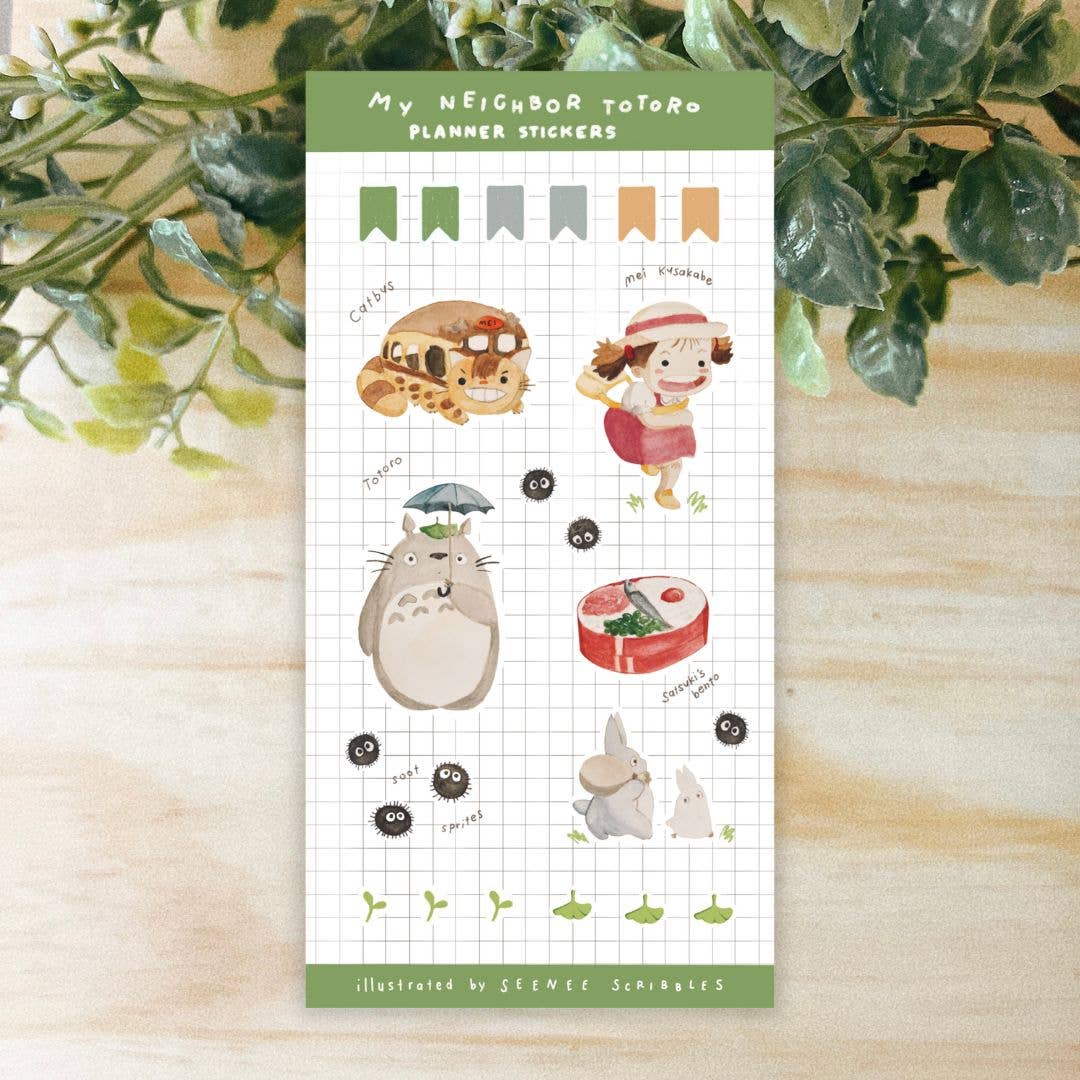 My Neighbor Totoro Sticker Sheet