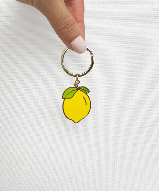 Lemon Keychain