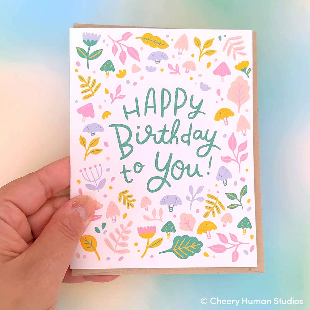 Happy Birthday to You Flowers | Birthday Greeting Card