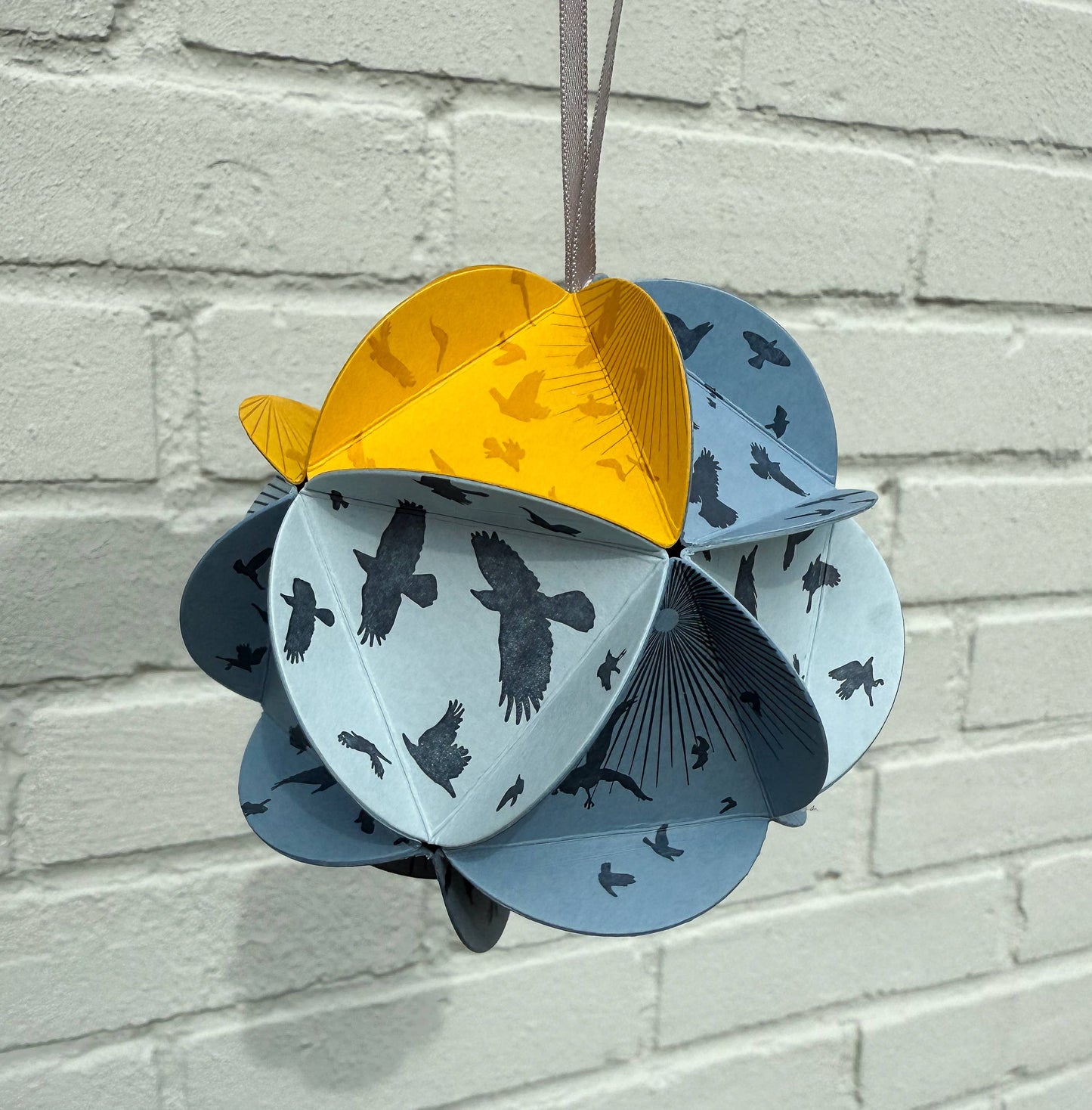 Icosahedron DIY ornament kit - winter solstice