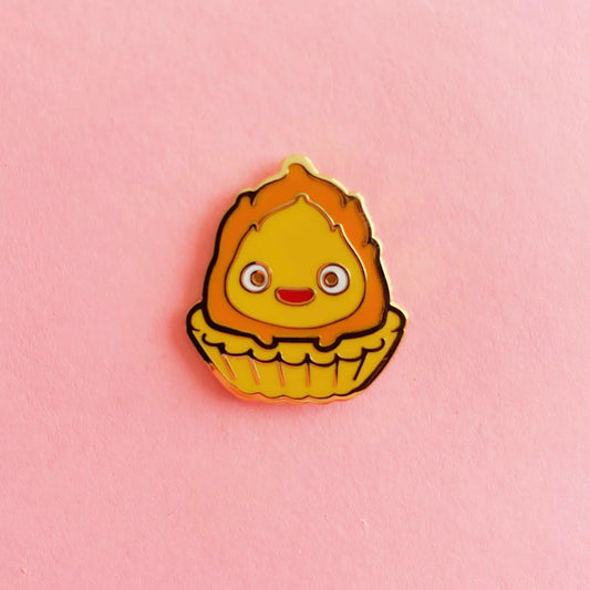 Fire Tart Enamel Pin