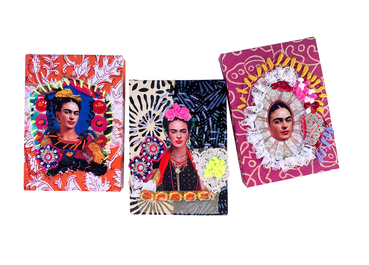 Faces of Frida: Applique and Embellishment - 11/8