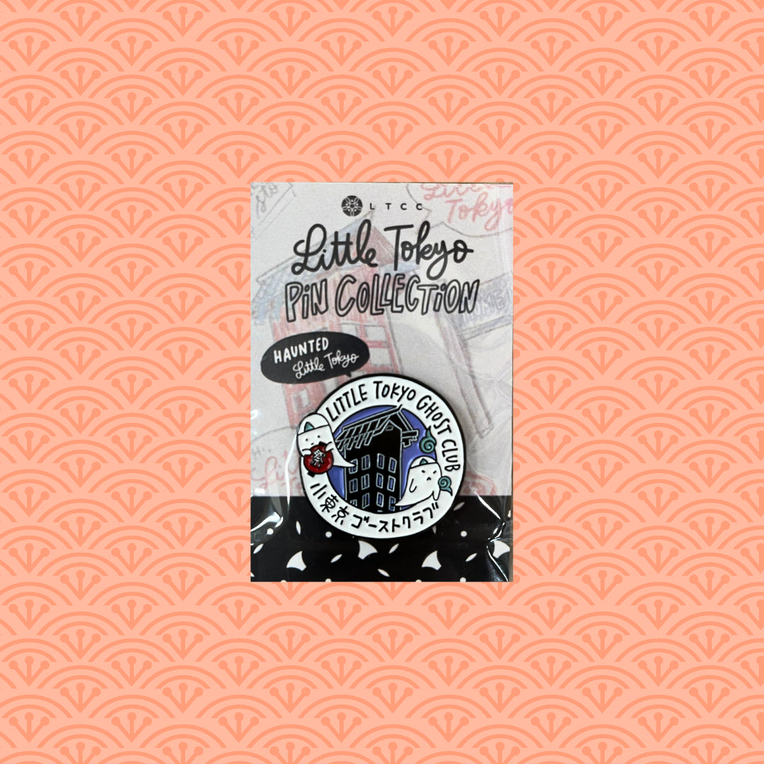 Little Tokyo Ghost Club Enamel Pin