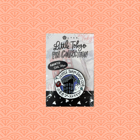 Little Tokyo Ghost Club Enamel Pin