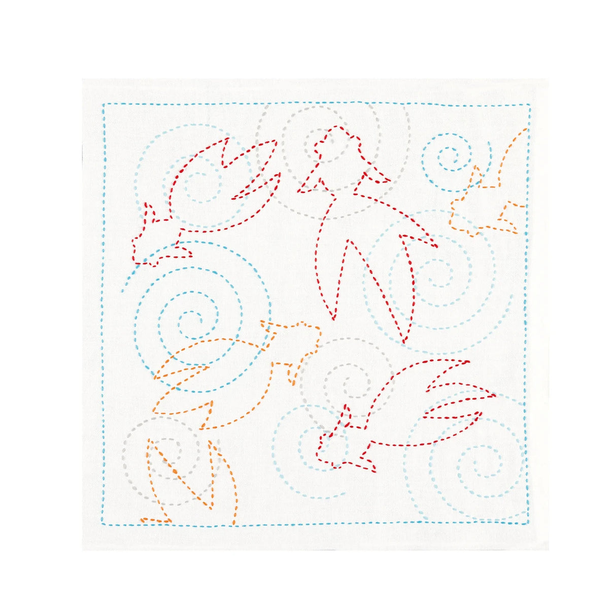 Olympus Sashiko Sampler - Goldfish Pattern