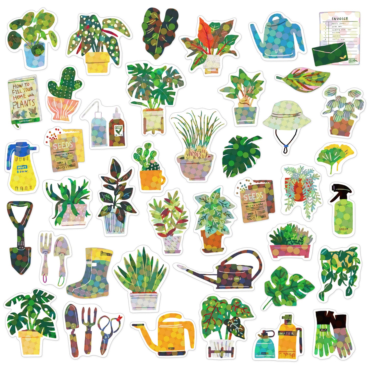 Mini Sticker Box: Plants