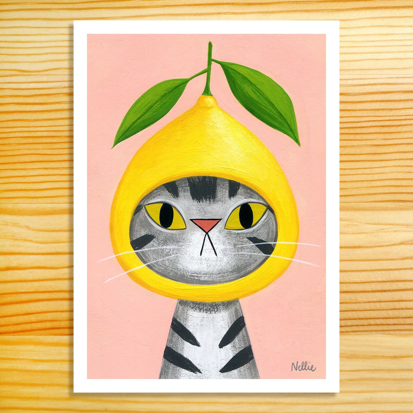 Nellie Le Cat Fruit Prints