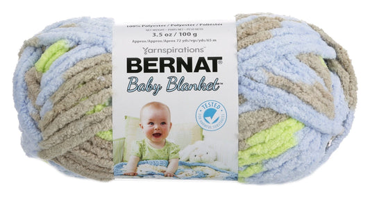 Bernat Baby Blanket Superbulky, 3.5 oz - Little Boy Dove