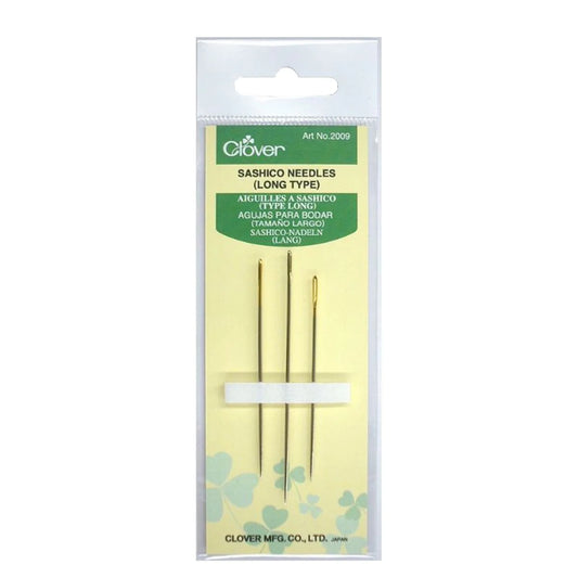 Clover Sashiko Needle Set - Long