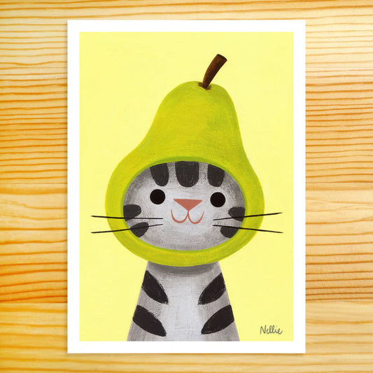 Nellie Le Cat Fruit Prints
