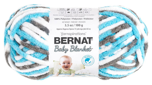 Bernat Baby Blanket Superbulky, 3.5 oz - Sail Away