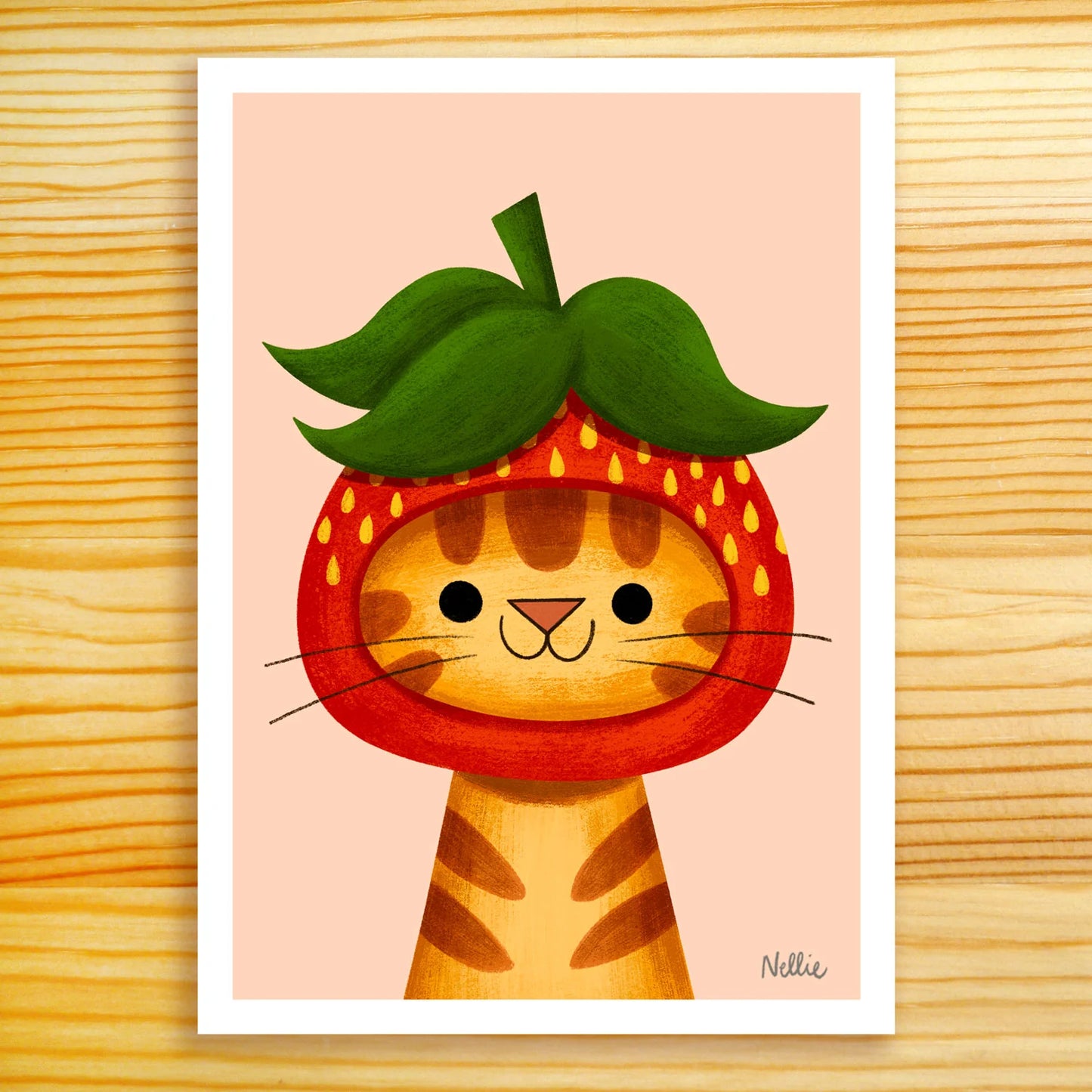 Nellie Le Cat Fruit Prints