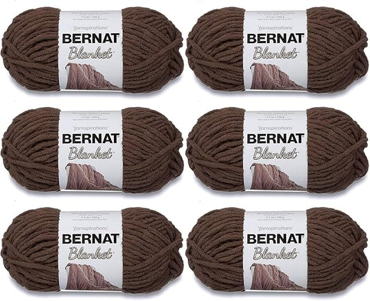 Bernat Blanket Superbulky, 5.3 oz - Taupe