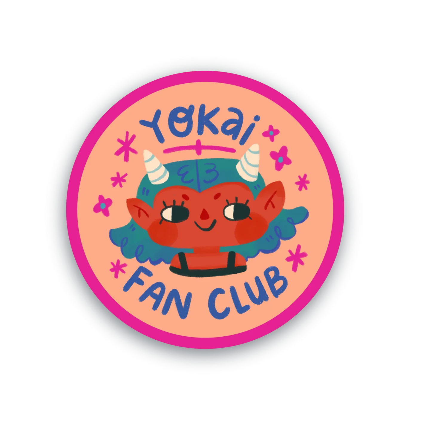 Yokai Fan Club - Oni Sticker