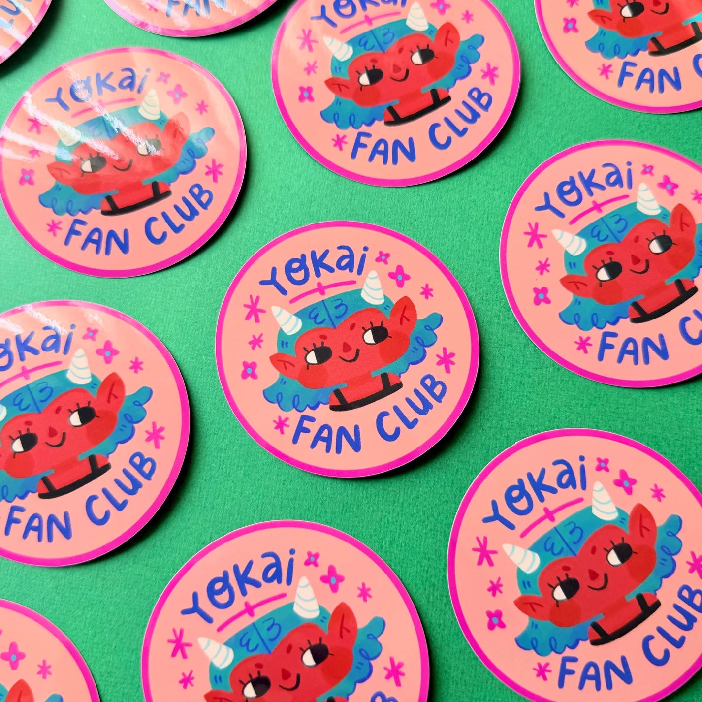 Yokai Fan Club - Oni Sticker